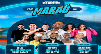 Festa de São Sebastião Maraú 2024 – confira programação
