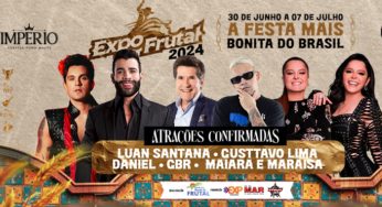 Expo Frutal 2024: Veja os shows e como comprar seu ingresso