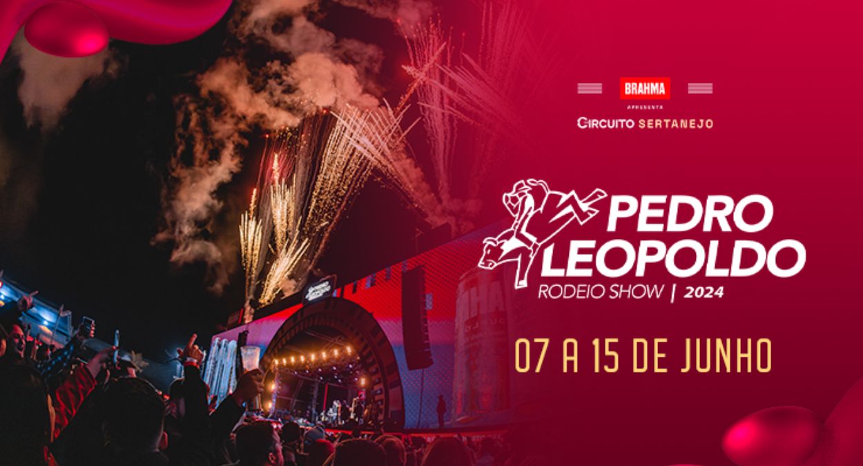 Pedro Leopoldo Rodeio Show 2024 (imagem: Divulgação)