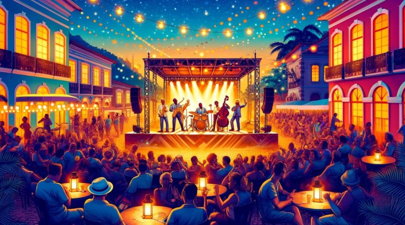 Búzios Jazz Festival (imagem gerada por IA)