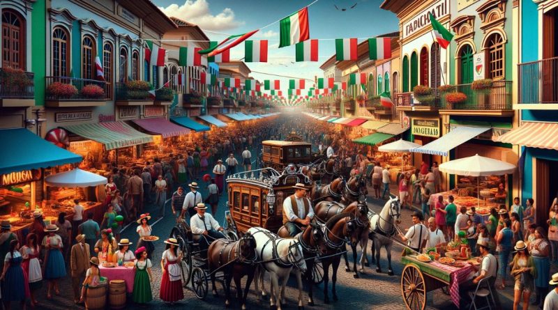 Festa de Quiririm (imagem gerada por IA)