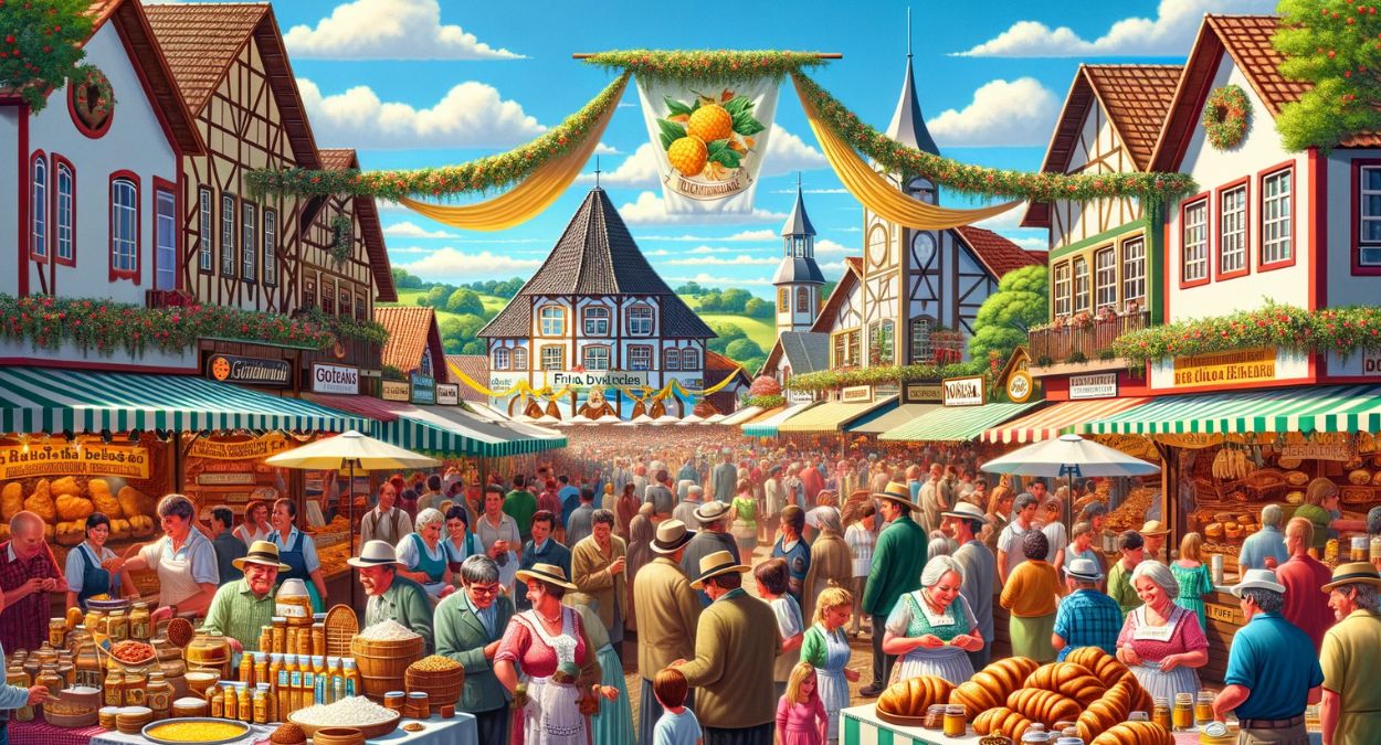 Festa do Mel, Rosca e Nata 2024 (imagem gerada por IA)