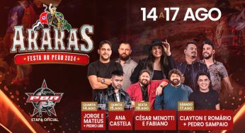 Festa do Peão de Araras 2024: veja os shows confirmados