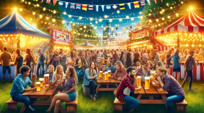Festa da Cerveja (imagem gerada por IA)