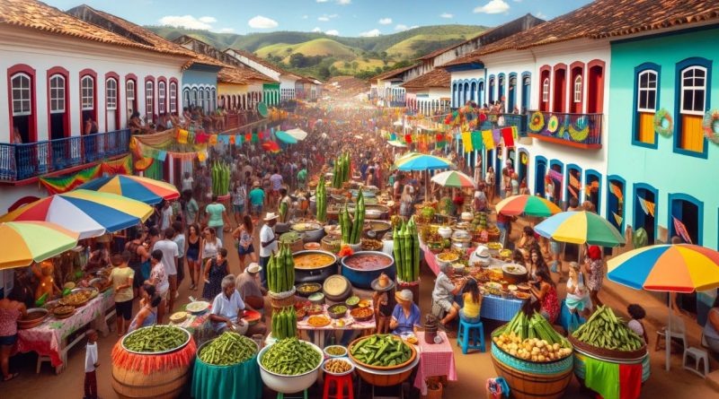 Festival do Quiabo (imagem gerada por IA)