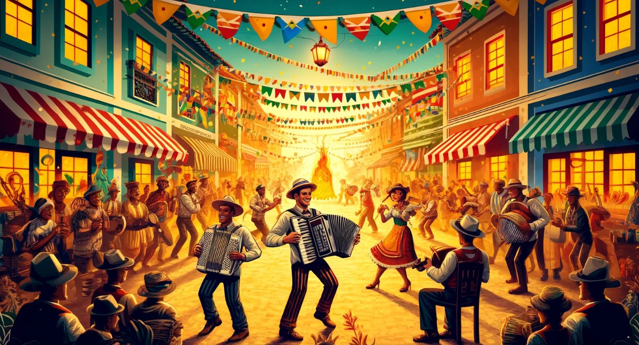 São João de João Pessoa (imagem gerada por IA)