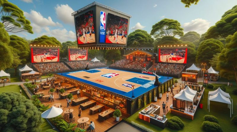 NBA House (imagem gerada por IA)