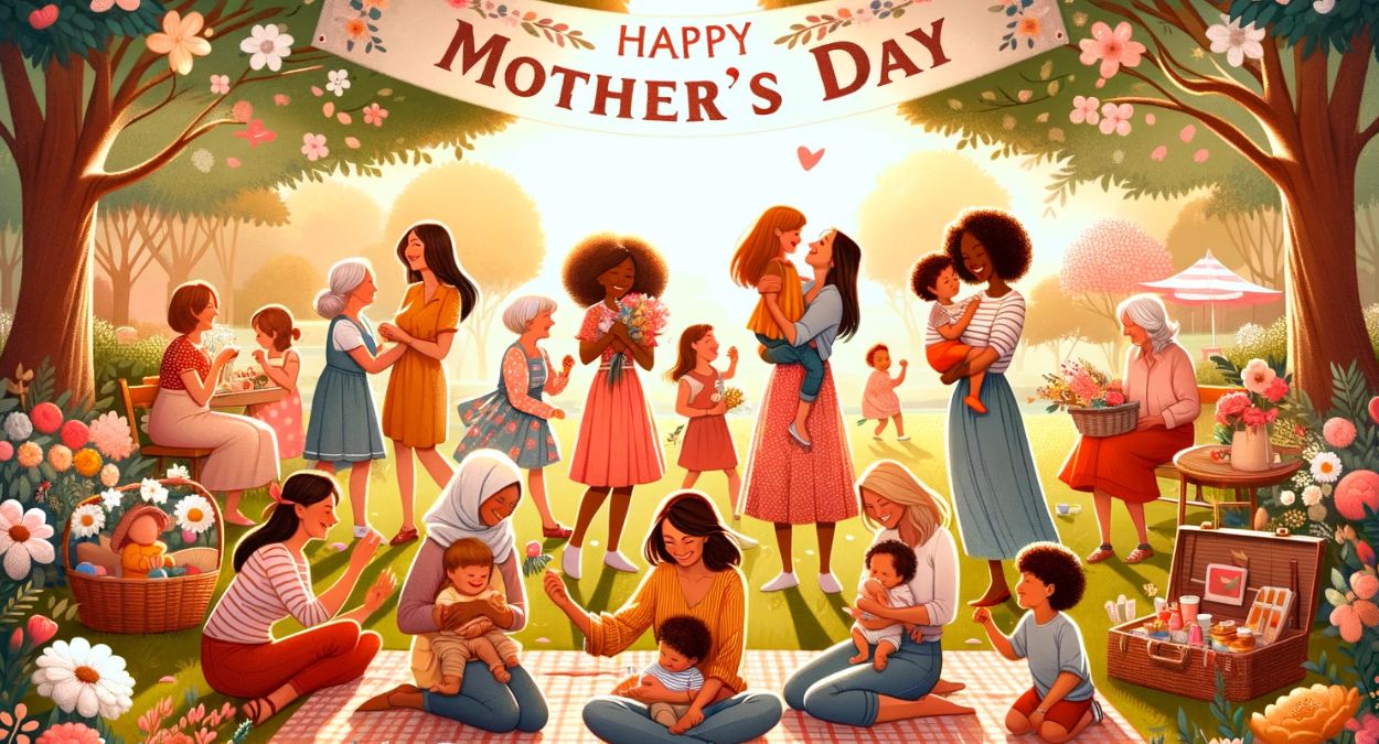 Dia das Mães (imagem gerada por IA)