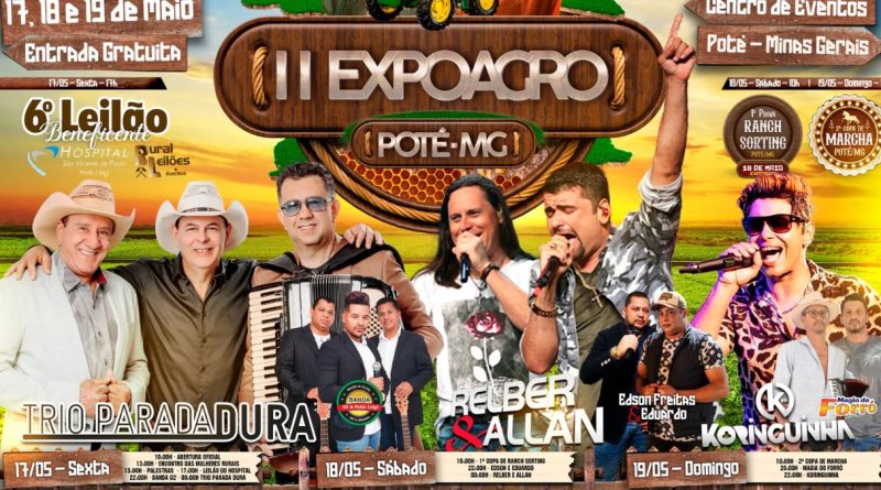 Expoagro de Poté 2024 (imagem: Divulgação)