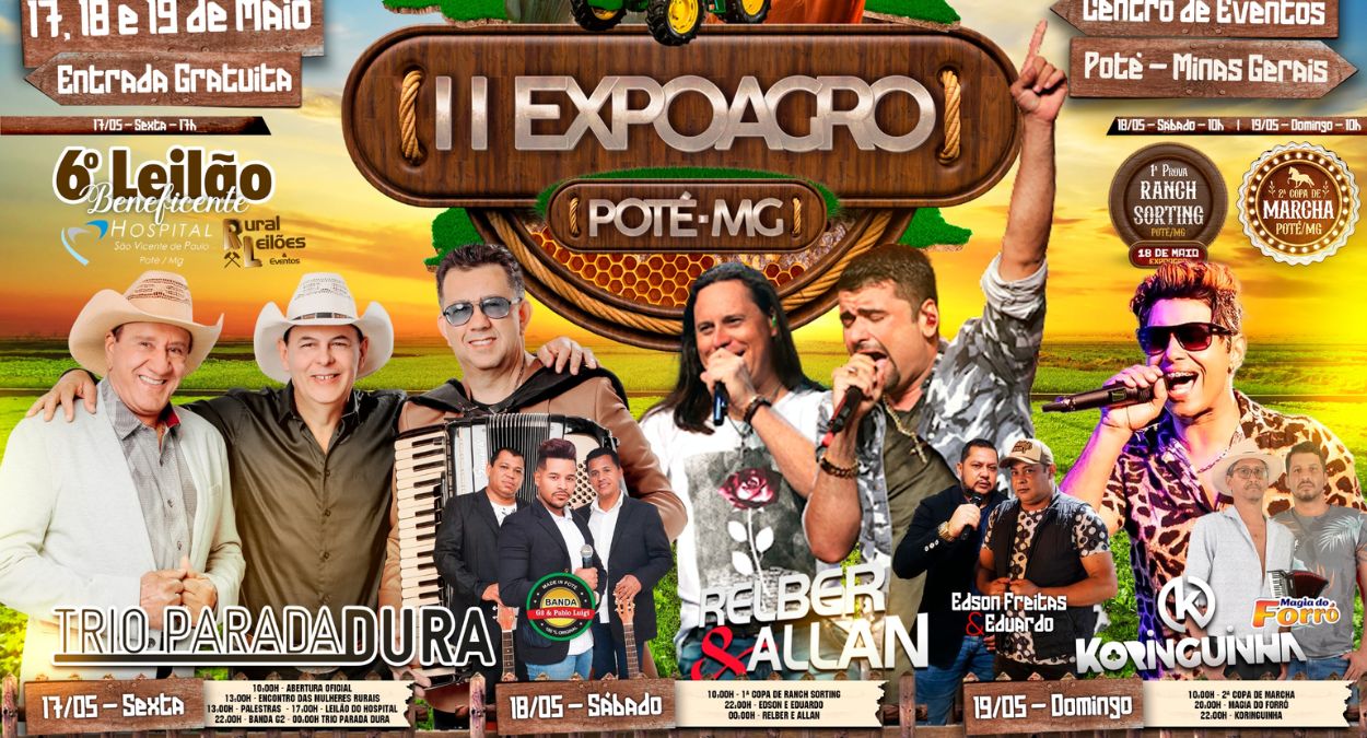 Expoagro de Poté 2024 (imagem: Divulgação)