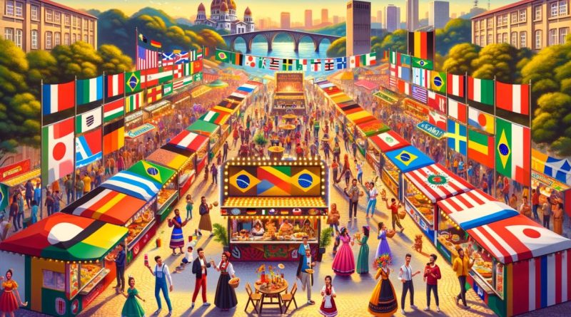 Festa das Nações de Piracicaba 2024 (imagem gerada por IA)