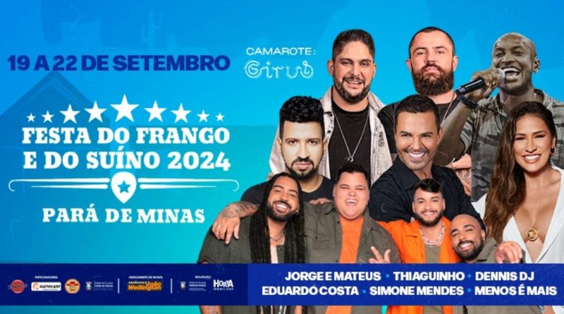 Festa do Frango e do Suíno 2024 (imagem: Divulgação)