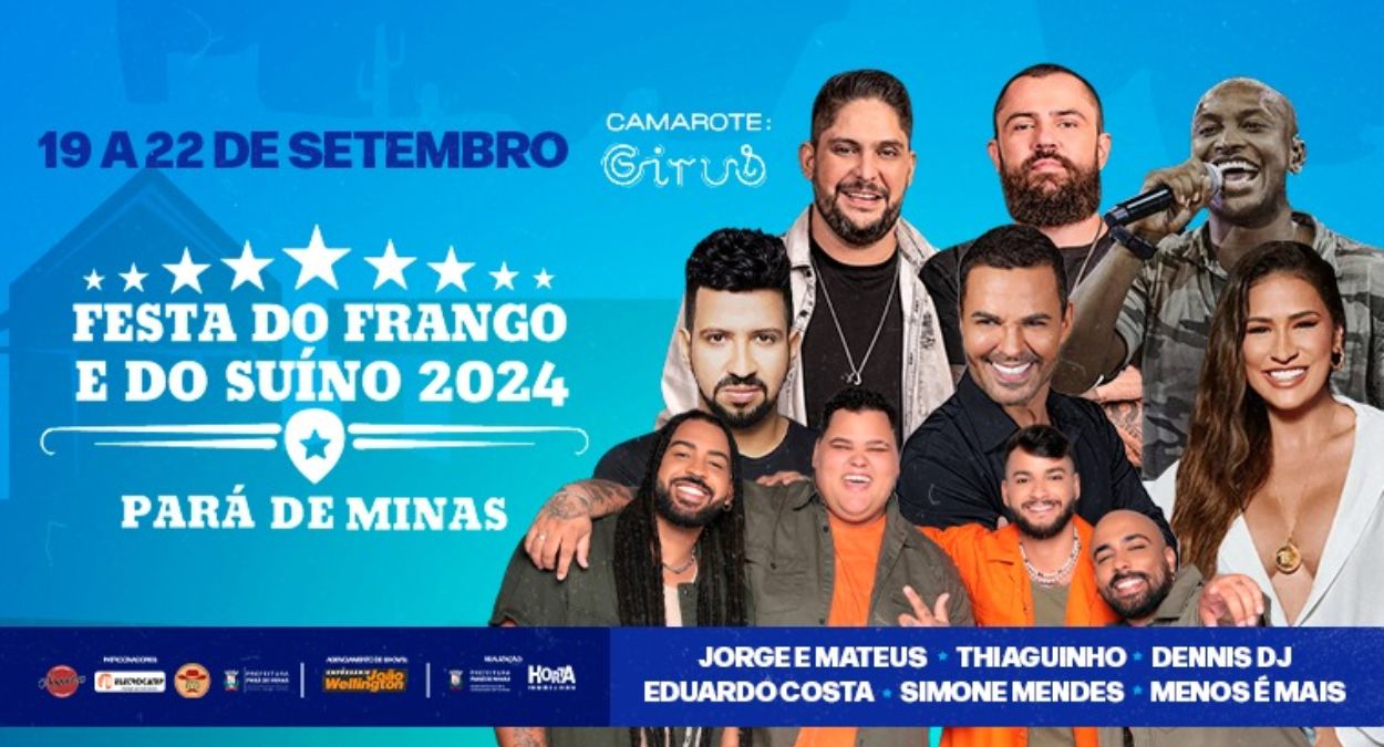 Festa do Frango e do Suíno 2024 (imagem: Divulgação)