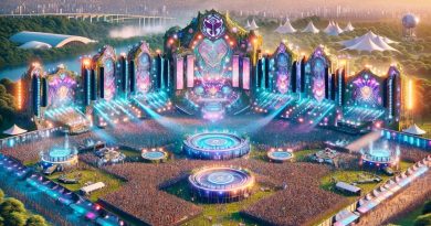 Tomorrowland (imagem gerada por IA)