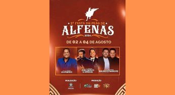 Festa do peão de Alfenas 2024 terá 3 grandes shows