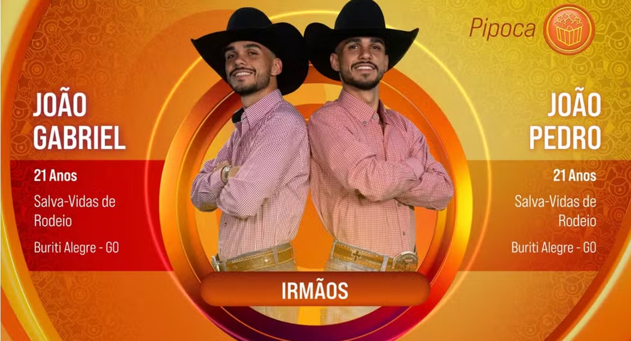 João Gabriel e João Pedro, salva-vidas do rodeio BBB 25