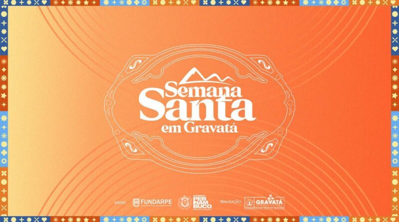 Semana Santa 2025 em Gravatá (imagem: Divulgação)