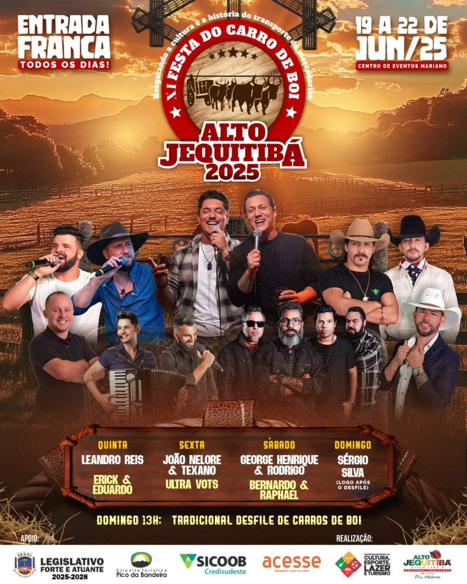 Festa do Carro de Boi 2025 (imagem: Divulgação)