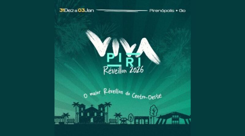 Réveillon Viva Piri 2026 (imagem: Divulgação)