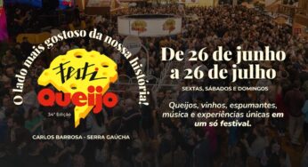 FestiQueijo 2026: festival gastronômico da Serra Gaúcha abre pré-venda e promete atrair milhares