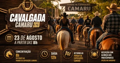 Cavalgada Camaru 2026 (Imagem: IA)