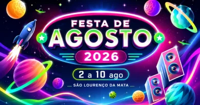 Festa de Agosto 2026 em São Lourenço da Mata: confira os shows