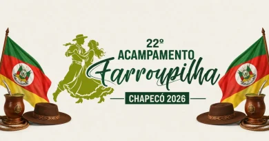 Acampamento Farroupilha Chapecó 2026 reúne shows e Festival de Chula em setembro Programação Acampamento Farroupilha Chapecó 2026