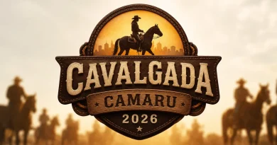 Atrações e cavalgada Camaru 2026