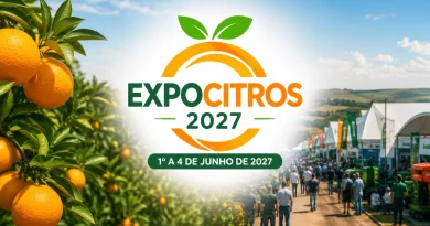 Expocitros 2027: Feira citrícola será em Cordeirópolis de 1º a 4 de junho Datas e atrações Expocitros 2027