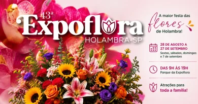 Expoflora 2026 em Holambra reúne flores, paisagismo e programação até 27 de setembro Datas e atrações da Expoflora 2026