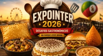 Expointer 2026 terá pastel, banoffee e coxinha gigantes em seis desafios gastronômicos