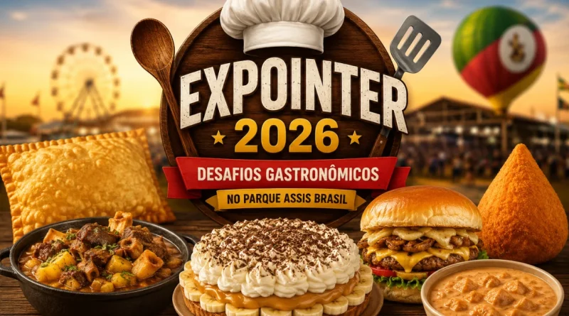 Desafios gastronômicos da Expointer 2026