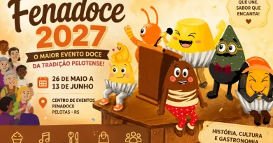 Fenadoce 2027 ocorre de 26 de maio a 13 de junho em Pelotas e movimenta o turismo datas e atrações da fenadoce 2027