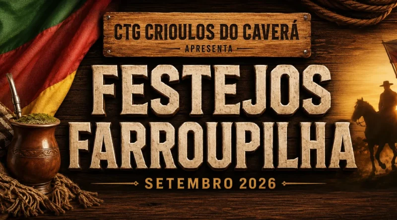 Festejo Farroupilha 2026 (Imagem: IA)