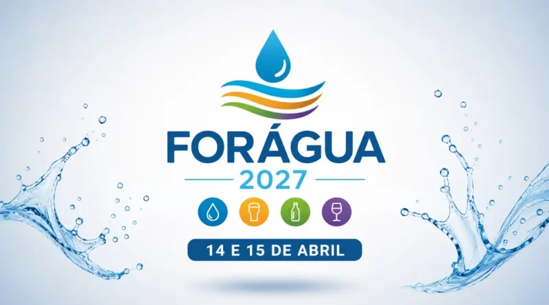 datas e atrações forágua 2027