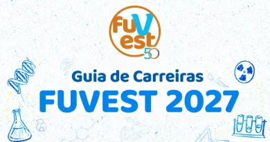 Guia de Carreiras Fuvest 2027 (Imagem: IA)