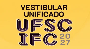 Como se inscrever no Vestibular UFSC/IFC 2027, que aceita pedidos até 17 de setembro