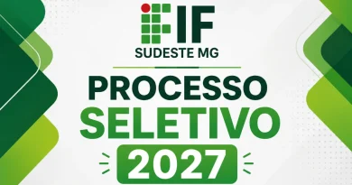Processo Seletivo IFSudeste MG 2027