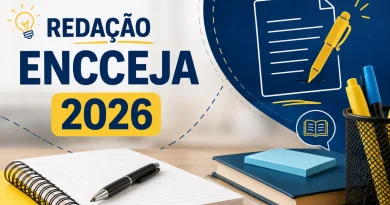 Redação Encceja 2026