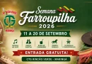 Datas e atrações Semana Farroupilha 2026 Maringá