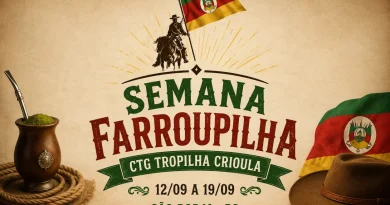 Atrações Semana Farroupilha São Borja 2026