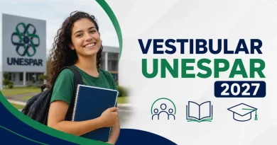 Datas e inscrições Vestibular 2027 Unespar