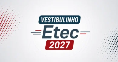Etec divulga calendário do Vestibulinho 2027 com inscrições, prova e resultado final Datas Vestibulinho Etec 2027