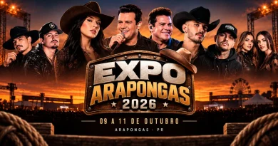 atrações expo arapongas 2026