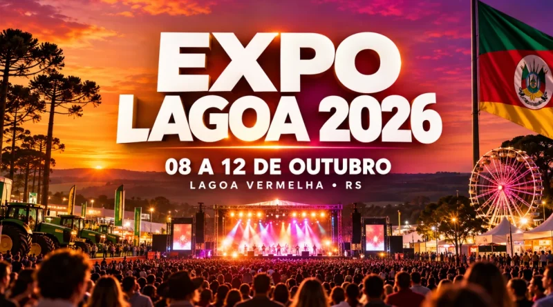 atrações expo lagoa 2026