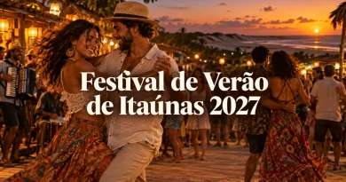 Festival de Verão Itaúnas 2027 (Imagem IA)