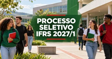 processo seletivo IFRS 2027