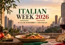 atrações italian week 2026