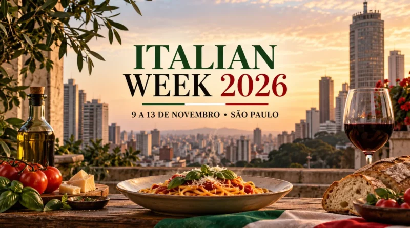 atrações italian week 2026