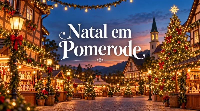 informações natal em pomerode 2026
